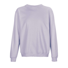 SOL'S Columbia, unisex környakas pulóver, SO04182-03814, Lilac-M férfi pulóver, kardigán