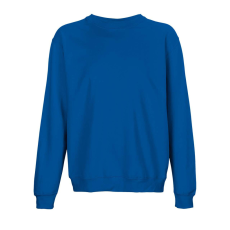SOL'S Columbia, unisex környakas pulóver, SO04182-03814, Royal Blue-3XL