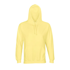 SOL'S Condor, unisex kapucnis pulóver, SO04181-03815, Light Yellow-2XL férfi pulóver, kardigán