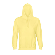 SOL'S Condor, unisex kapucnis pulóver, SO04181-03815, Light Yellow-S