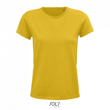 SOL&#039;S CRUSADER organikus pamutból készült Női rövid ujjú póló SO03581, Gold-M női póló
