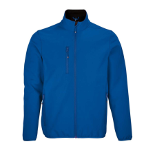 SOL&#039;S FALCON férfi softshell dzseki, 3 rétegű SO03827, Royal Blue-M férfi kabát, dzseki