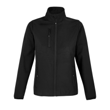 SOL'S FALCON Női softshell dzseki, 3 rétegű SO03828, Black-L női dzseki, kabát