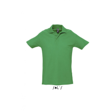 SOL&#039;S Férfi galléros póló SOL&#039;S SO11362 Sol&#039;S Spring Ii - Men’S pique polo Shirt -S, Kelly Green férfi póló