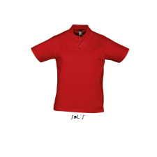 SOL&#039;S Férfi galléros póló SOL&#039;S SO11377 Sol&#039;S prescott Men - polo Shirt -M, Red férfi póló