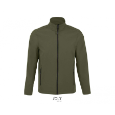 SOL&#039;S Férfi kabát SOL&#039;S SO01195 Sol&#039;S Race Men - Softshell Zip Jacket -3XL, Army férfi kabát, dzseki