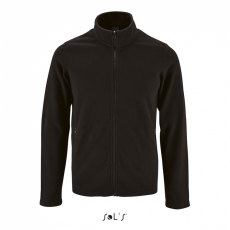 SOL'S Férfi kabát SOL'S SO02093 Sol'S norman Men - plain Fleece Jacket -M, Black