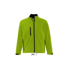 SOL'S Férfi kabát SOL'S SO46600 Sol'S Relax - Men'S Softshell Zipped Jacket -4XL, Green Absinthe