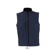 SOL&#039;S Férfi kabát SOL&#039;S SO46601 Sol&#039;S Rallye Men - Sleeveless Softshell Jacket -3XL, French Navy férfi kabát, dzseki