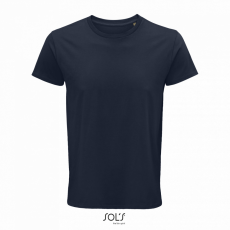 SOL'S Férfi póló SOL'S SO03582 Sol'S Crusader Men - Round-neck Fitted Jersey T-Shirt -M, French Navy