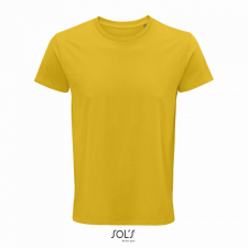 SOL&#039;S Férfi póló SOL&#039;S SO03582 Sol&#039;S Crusader Men - Round-neck Fitted Jersey T-Shirt -XS, Gold férfi póló