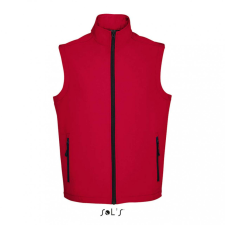 SOL&#039;S Férfi Softshell SOL&#039;S SO02887 Sol&#039;S Race Bw Men - Softshell Bodywarmer -L, Pepper Red férfi kabát, dzseki