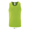 SOL'S férfi ujjatlan sport trikó SO02073, Neon Green-S