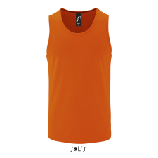 SOL&#039;S férfi ujjatlan sport trikó SO02073, Neon Orange-3XL atléta, trikó