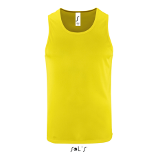 SOL'S férfi ujjatlan sport trikó SO02073, Neon Yellow-L