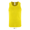 SOL'S férfi ujjatlan sport trikó SO02073, Neon Yellow-S