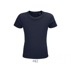 SOL'S Gyerek póló SOL'S SO03580 Sol'S Crusader Kids - Round-neck Fitted Jersey T-Shirt -8A, French Navy