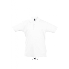 SOL'S Gyerek póló SOL'S SO11344 Sol'S Summer Ii Kids - polo Shirt -10A, White