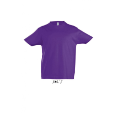 SOL'S Gyerek póló SOL'S SO11770 Sol'S Imperial Kids - Round neck T-Shirt -10A, Dark Purple