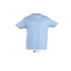SOL'S Gyerek póló SOL'S SO11770 Sol'S Imperial Kids - Round neck T-Shirt -10A, Sky Blue