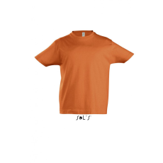 SOL'S Gyerek póló SOL'S SO11770 Sol'S Imperial Kids - Round neck T-Shirt -12A, Orange