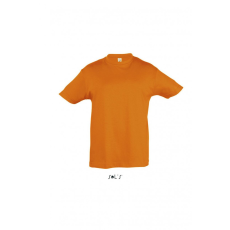 SOL'S Gyerek póló SOL'S SO11970 Sol'S Regent Kids - Round neck T-Shirt -12A, Orange