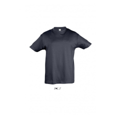 SOL'S Gyerek póló SOL'S SO11970 Sol'S Regent Kids - Round neck T-Shirt -2A, Navy