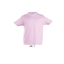 SOL&#039;S IMPERIAL KIDS környakas rövid ujjú gyerek pamut póló SO11770, Medium Pink-2A gyerek póló