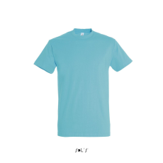 SOL'S IMPERIAL környakas férfi rövid ujjú pamut póló SO11500, Atoll Blue-XL