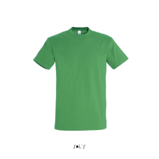 SOL'S IMPERIAL környakas férfi rövid ujjú pamut póló SO11500, Kelly Green-4XL
