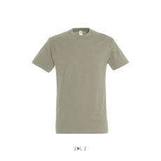 SOL'S IMPERIAL környakas férfi rövid ujjú pamut póló SO11500, Khaki-S