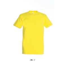 SOL'S IMPERIAL környakas férfi rövid ujjú pamut póló SO11500, Lemon-2XL
