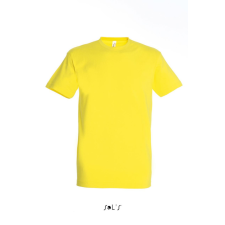 SOL&#039;S IMPERIAL környakas férfi rövid ujjú pamut póló SO11500, Lemon-L férfi póló