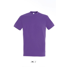SOL'S IMPERIAL környakas férfi rövid ujjú pamut póló SO11500, Light Purple-S