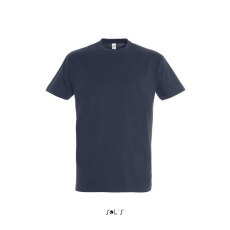 SOL'S IMPERIAL környakas férfi rövid ujjú pamut póló SO11500, Navy-3XL