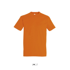 SOL'S IMPERIAL környakas férfi rövid ujjú pamut póló SO11500, Orange-M