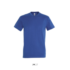 SOL'S IMPERIAL környakas férfi rövid ujjú pamut póló SO11500, Royal Blue-3XL