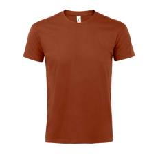 SOL'S IMPERIAL környakas férfi rövid ujjú pamut póló SO11500, Terracotta-2XL