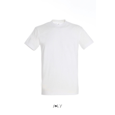 SOL&#039;S IMPERIAL környakas férfi rövid ujjú pamut póló SO11500, White-XL férfi póló