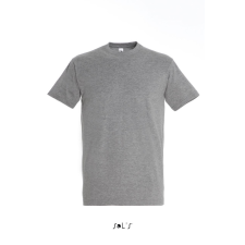 SOL&#039;S IMPERIAL környakas férfi rövid ujjú póló SO11500, Grey Melange-3XL férfi póló
