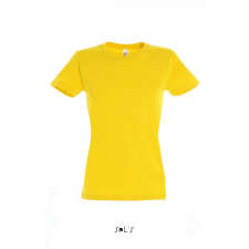 SOL&#039;S IMPERIAL környakú Női rövid ujjú pamut póló SO11502, Gold-2XL női póló