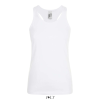 SOL'S JUSTIN Női sporthátú trikó SO01826, White-L