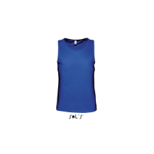 SOL'S JUSTIN ujjatlan férfi pamut póló-trikó SO11465, Royal Blue-XL atléta, trikó