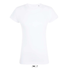 SOL'S MAGMA Női szublimációs rövid ujjú póló SO01705, White-XL