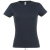 SOL'S MISS Női kereknyakú rövid ujjú pamut póló SO11386, Navy-M