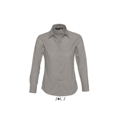 SOL'S Női blúz SOL'S SO16020 Sol'S Embassy - Long Sleeve Oxford Women'S Shirt -XS, Silver