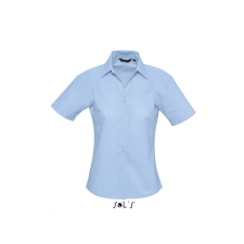SOL&#039;S Női blúz SOL&#039;S SO16030 Sol&#039;S Elite - Short Sleeve Oxford Women&#039;S Shirt -M, Sky Blue blúz