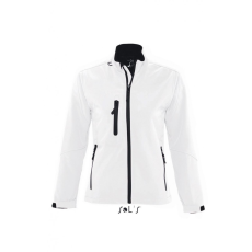 SOL'S Női kabát SOL'S SO46800 Sol'S Roxy - Women'S Softshell Zipped Jacket -M, White