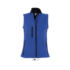 SOL'S Női kabát SOL'S SO46801 Sol'S Rallye Women - Sleeveless Softshell Jacket -2XL, Royal Blue