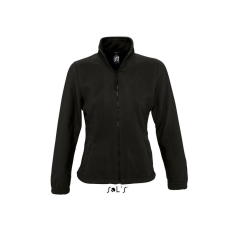 SOL'S Női kabát SOL'S SO54500 Sol'S north Women - Zipped Fleece Jacket -L, Black